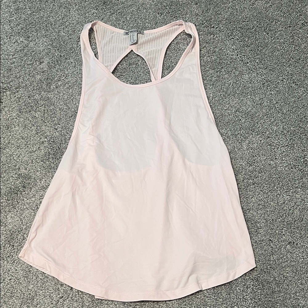 Forever 21 Light Pink Tank Top